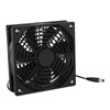 Solar Panel Fan Kit 20W Powered Mini Portable for Greenhouse