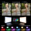 rubesee RGB Video Light Portable LED Camera Light for Photography