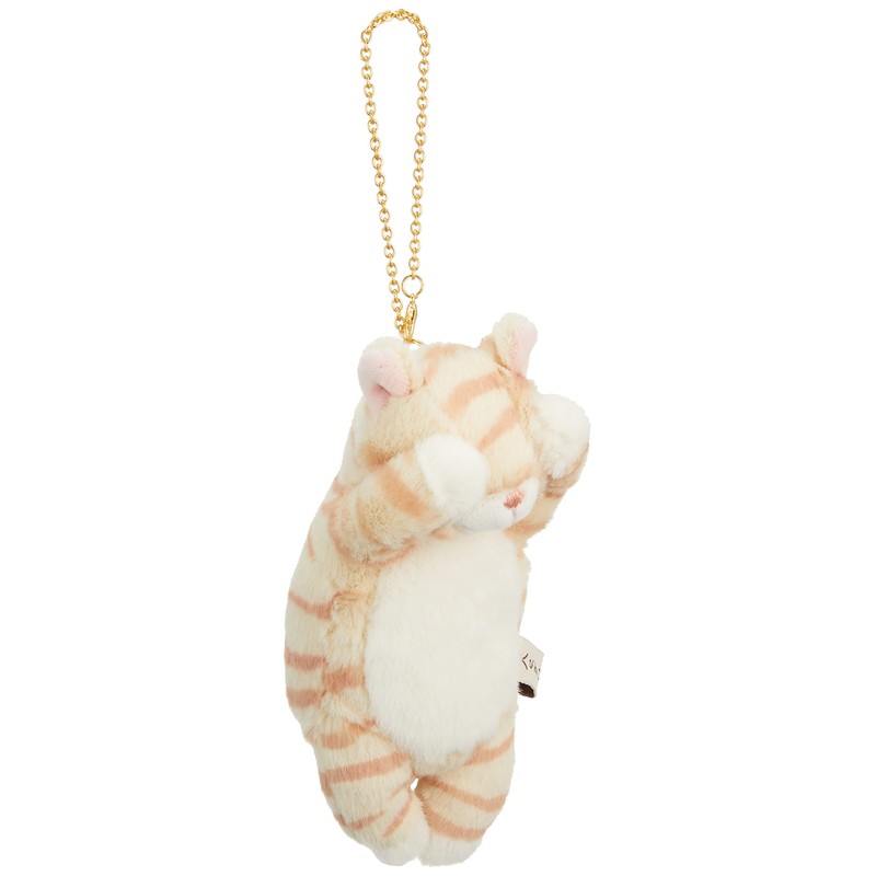 Ribuhaato Reel Mascot Kubinekko Tiger Cat (Total Length: Approx. 5.9