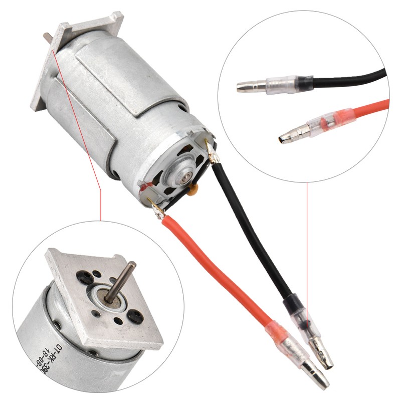 REMO E9661 Motor 390 with Fixed Plate 1/16 RC Car