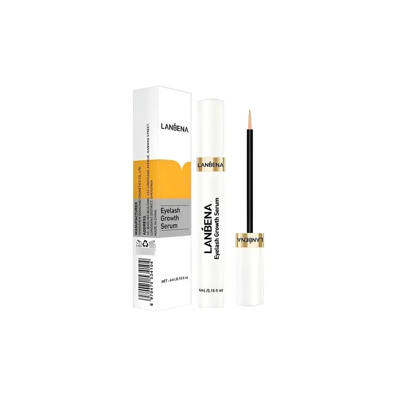 Serum Lanbena Alarga Fortalece Pestañas Negro