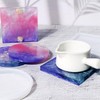SWoob Resin Coaster Mould 10pcs Coaster Mould for Resin Square