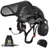 GREEN DEVIL Forestry Chainsaw Safety Helmet with Bluetooth Ear Muffs