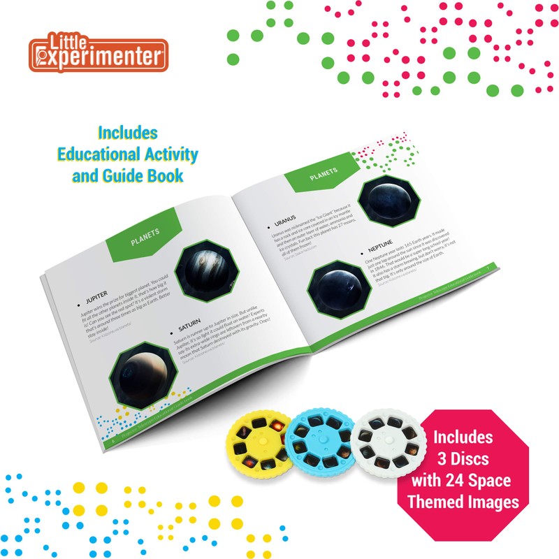 Little Experimenter Projector Telescope for Kids, Children's Telescopes & 24