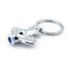 3D Airplane Model Keychain Key Ring Creative Aircraft Keyfob Birthday