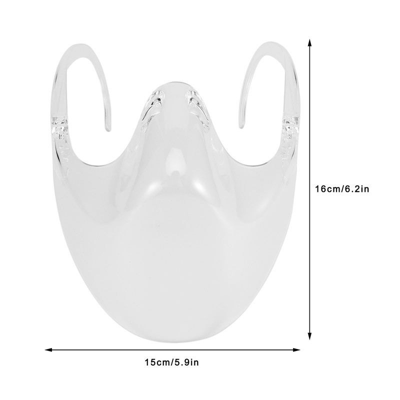 Waterproof Transparent Anti Fogging Protective Face Cover Safety Guard Sanitary