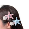 Lilalemon 2pcs Bohemian Star Hair Clips Pins for Women Girls,