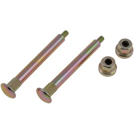 Dorman 38447 Front Door Hinge Pin And Bushing Kit - 2 Pins And 2 Nuts Compatible with Select Jeep Models