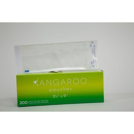 House Brand SP3X9 Kangaroo Self Sealing Sterilization Pouches 3.5" X 9" 200/Bx