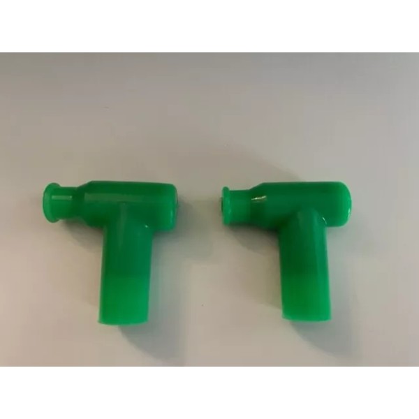 Unbranded (2) New Green Black Spark Plug Caps Polaris/Ski-do