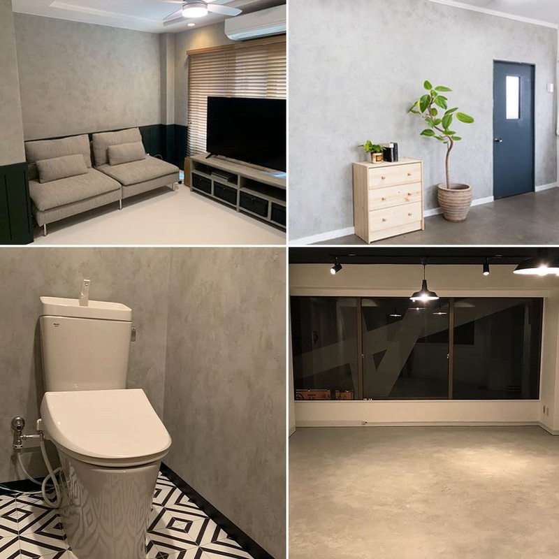 Concrete Effect Paint (Cement Set) (Sarasara Set) 1.8 oz (50