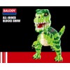 Balody Built-Up Figure with Nano Blocks Dinosaur Velociraptor