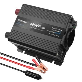 Yinleader Wechselrichter 12V auf 230V 400W /500W 2 USB kfz Spannungswandler Inverter DC AC Umwandler Stromwandler