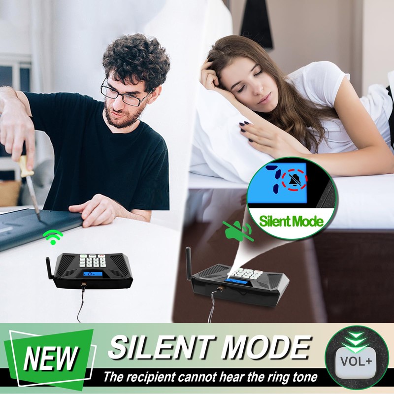 Intercoms Wireless for Home Hands Free, Upgrade Two Way Intercom