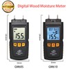 SagaSave Wood Moisture Meter, GM605 Digital LCD 2 Pin Tester,