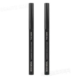 The Saem (Hyundai Hmall) The Saem Eco Soul Power Proof Ultra Slim Eyeliner BK01 Night Black 2pcs / (현대Hmall) 더샘 에.코 소울 파워프루프 초슬림 아이라이너 BK01 나이트 블랙 2개