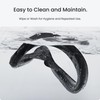 KIWI design F4 Silicone Facial Cover Compatible with Meta Quest
