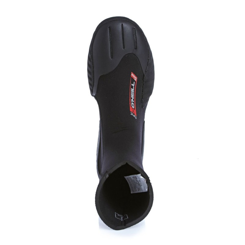 O'Neill Wetsuits Epic 5mm Round Toe Boots, Black - US