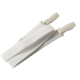 Collar: Colin Belt, Kimono Belt, White, white