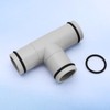 SG Store Pack of 2 T-shaped Hose Connectors Fits 32mm