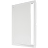 12" x 16" White Plastic Access Panel. Service Shaft Door