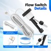 Hoodutric Upgraded GLX-FLO-RP Pool Flow Switch Assembly for Hayward Goldline