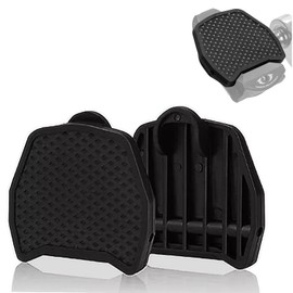 Xiciki 2PCS SPD Pedal Adapter, Compatible with Shimano SPD Pedals, Converts for Shimano Pedals to Flat Pedals, Pedal Plate for Enhanced Grip & Comfort, PA612 Engineering Plastic