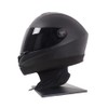 MOTO4U Motorcycle Helmet Skirt Wrap-Around Helmet Bib Wind & Rain