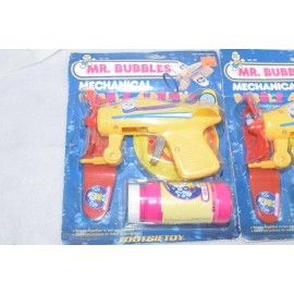 MR BUBBLES Vintage 1988 Mr Bubbles Mechanical Airplane Tootsietoy  MIP Full Tootsie Toy