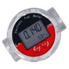 1 Inch Flow Meter LCD Display Digital Turbine Flow Gauge