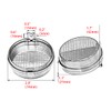 Motorcycle 2pcs Turn Signals Light Lens Covers for 1998-2018 Honda