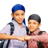 10 Pieces Kids Satin Silk Durag with Wave Caps Set
