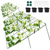 Toriexon Cucumber Trellis for Raised Bed, 48" L x 48"