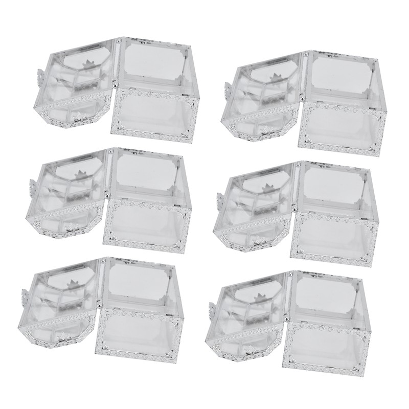 12PCS Hollow Out Candy Box Chocolate Gift Treat Boxes Container