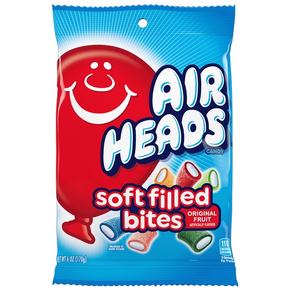 AirHeads Soft Filled Bites, Party, 6 Ounce
