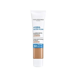 Yves Rocher - Hydra Water Plump - BB Cream Hidratante FPS50 3 en 1: unifica, hidrata y protege de los rayos UVA y UVB - Vegana, 40 ml (ME...