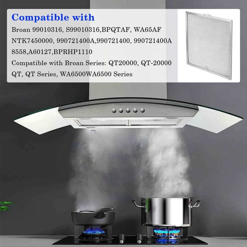 99010316 Range Hood Filter FOR Broan Nutone Range Hood S99010316