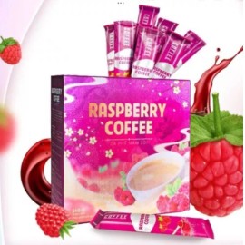 Raspberry Coffee Phiên Bản Mới- Raspberry Coffee-Ca Phe Mam Xoi Giam Can .(Hộp 15 Gói)