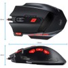 Zelotes Wired Gaming Mouse, 9200DPI, 8 Programmable Buttons, USB Optical