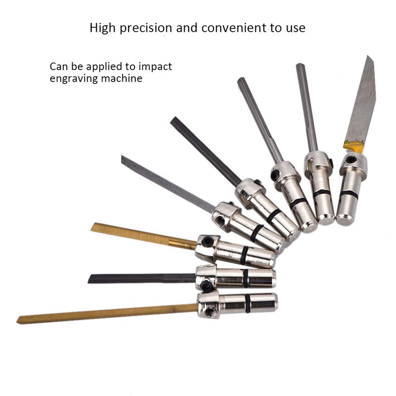 Jewelry Engraver Tools,Engraving Cutting Bits for Pneumatic Impact Engraving Machine
