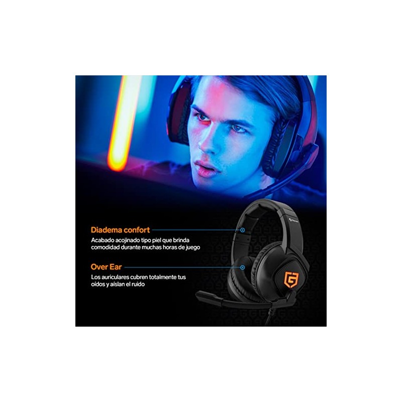 STEREN Audífonos 3,5 Mm para Gamers Aud-558