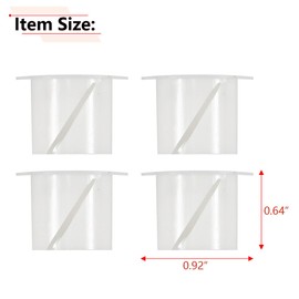 RLB-HILON 4PCS Clutch Brake Pedal Shaft Assembly Pivot Bushing Kit for Chevy Corvette Camaro Monte Carlo El Camino, for Pontiac Firebird GTO, for Oldsmobile 442 Cutlass F85