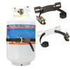 2PCS Propane Tank Holder，Oxygen Tank Holder，Nitrogen Gas Cylinder Holder, with