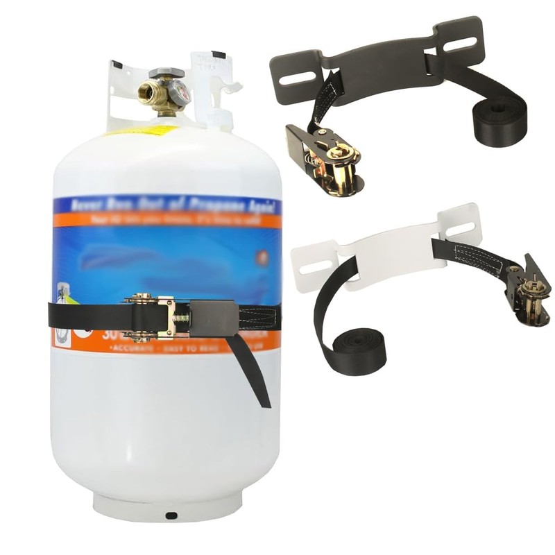 2PCS Propane Tank Holder，Oxygen Tank Holder，Nitrogen Gas Cylinder Holder, with