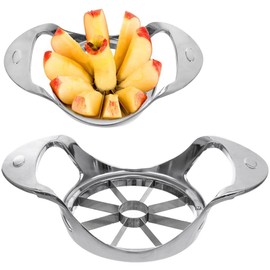 LUXY Apple Slicer, Apple Corer, Rustproof, Dishwasher Safe, Manual for Fruit