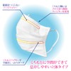 [cluster] 不織布マスクくちもとの空間を快適キープ 立体空間マスク ダブルワイヤー設計 (ホワイト／小さめサイズ／210枚（7枚入×30個）)