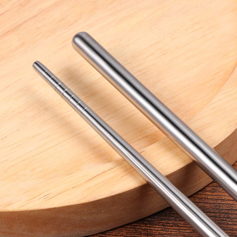 BESTOYARD Long Stainless Steel Chopsticks, Tempurakoro Spatula, Fried Food, Eggs,