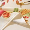 SASTYBALE Fall Tablecloth Rectangle, Autumn Pumpkin Table Cloth Spill Proof,
