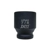 JXHONG 1/2" Drive 7/8" 4-Point Square Impact Socket, Heat Treated