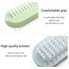 Aoyswuz 5 Pieces Nail Brushes Multicolor, Small Size Plastic Nail